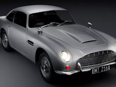 Aston Martin DB5 1964 3D Model  3D model