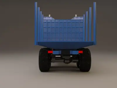 KAMAZ TRUCK 3D model