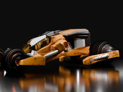 Bujji Car from Kalki 2898AD  Fan Made 3D model