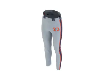 Baseball Pant 3D model