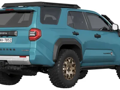 Toyota 4Runner Trailhunter 2025 3D model