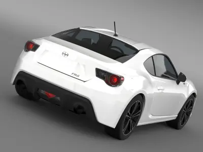 Scion FR S 2012 3D model