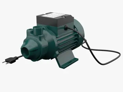 Electric Water Pump 1 3D model