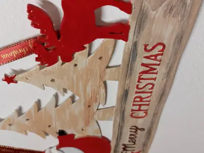 Merry Christmas Home Decoration 3D print model