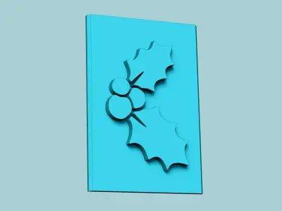 Stamp 71 - Christmas Garland - Fondant Decoration Maker Toy 3D print model