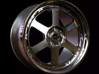 Volk Rays GT-P - Multi Piece Wheel 3D model