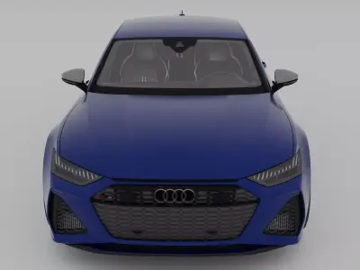 Audi RS7 Sportback 3D model by Flostudio