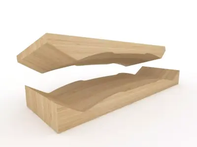 KALY Style MountainBoard mold- Ready to be milled 3D model