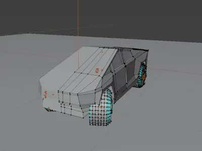 cybertruck  3D model