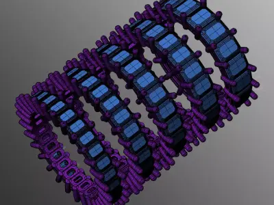 Ring ri213  emerald  3D print model