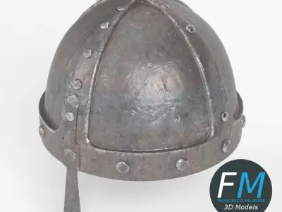 Medieval helmet 3D model