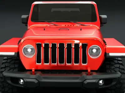 Jeep Wrangler Rubicon  3D model