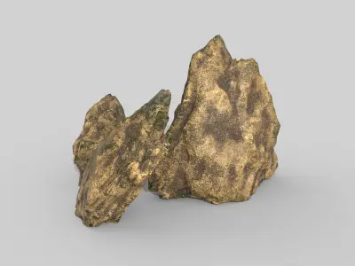 Aquarium Stones V1 3D model