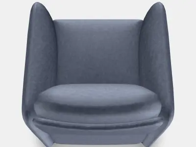 EKOLSUND Recliner Low-poly 3D model