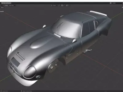 Alfa Romeo Giulia TZ2 1965 3D model