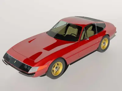 Ferrari 365 GTB 4 Daytona 3D model