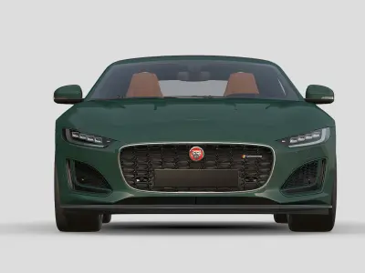 Jaguar F-Type R-Dynamic Convertible 3D model