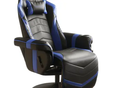 RESPAWN Gaming Recliner RSP 900 BLUE 3D model