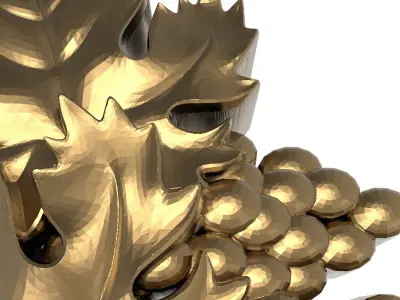  decorative pattern ready for 3D printing 3D model 286