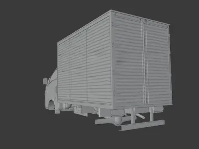 Hyundai Hr box 3D model