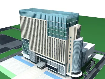 Building 52 3D model