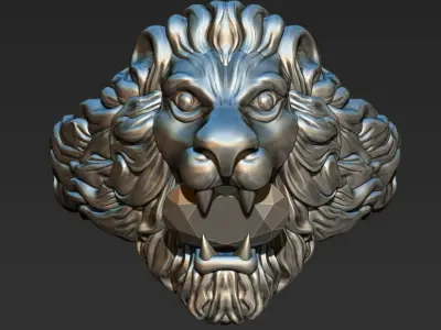 Lion Gucci 3D print model
