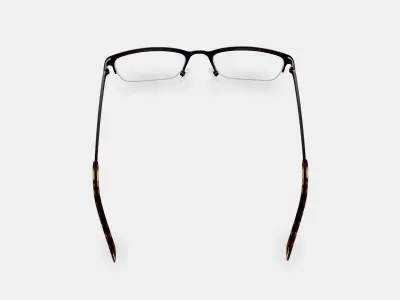 Caldwell Eyeglasses in Carbon 3D model