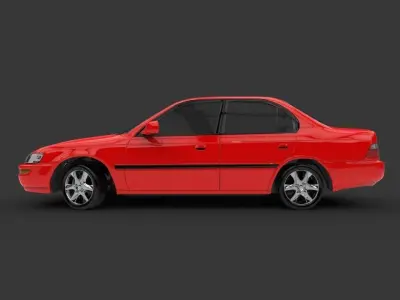 Toyota corolla 1997 3D model
