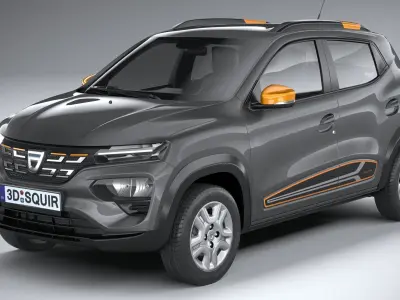 Dacia Spring 2022 3D model