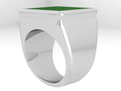 Square Ring 3961 3D print model