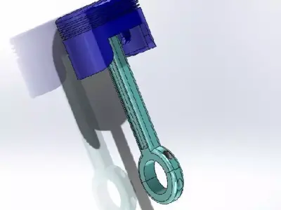 connecting rod 3D print model
