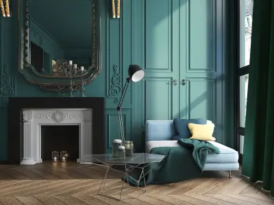 Paris Luxury House 3D model