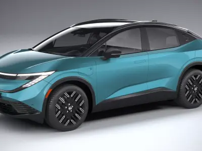 Nissan Leaf 2026 3D model