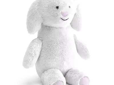 Rabbit toy 3D model Free 3D model