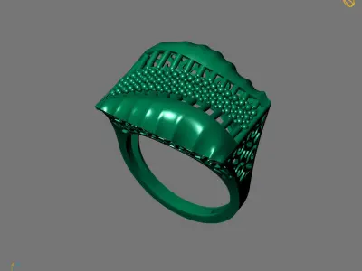 Women Plain Ring Ready STL Models Womens Ring 3d models 3D print model 9
