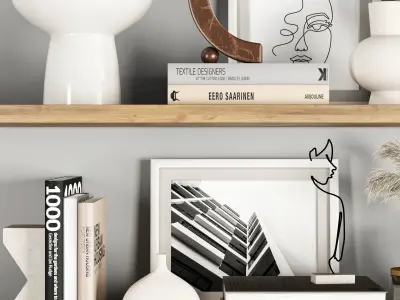 decorative set Vol010 3D model
