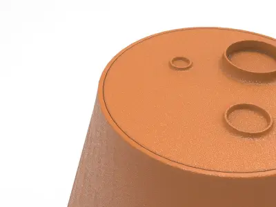 Humma Storage Box Low-poly 3D model