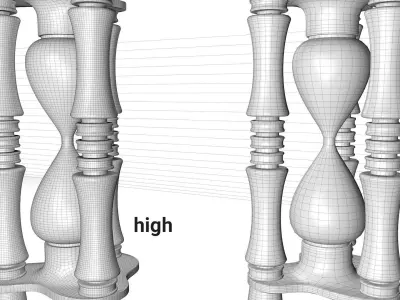 simple hourglass Free 3D model