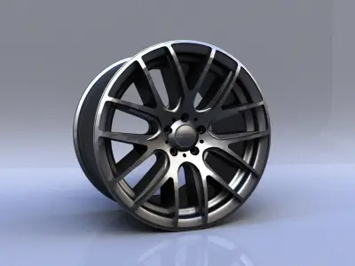 Car Wheel - Micro 111 Rims 3D model