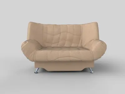 Single sofa 3D model