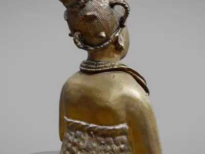 Oloi Bust Low-poly 3D model