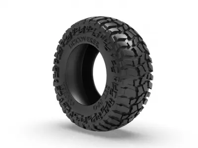cooper discoverer tyre  3D print model