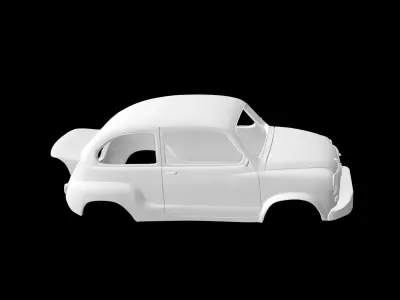 Abarth 1000TC 3D print model