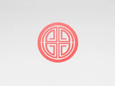 China Type Decoration v1 003 Low-poly 3D model