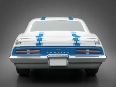 1969 Pontiac Firebird Trans Am 3D model