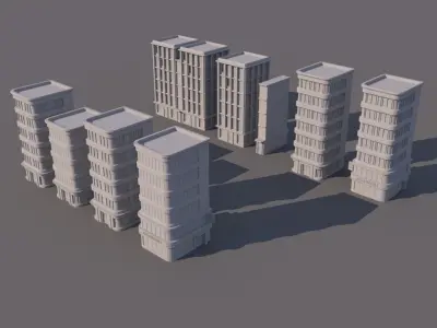 Building Low-poly 3D model 13