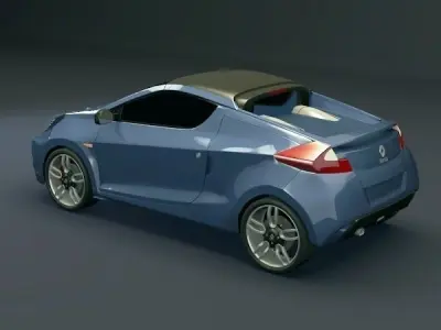 Renault Wind concept car 3D model