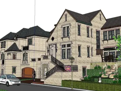 Regal-Luxury-Villa Area-02 3D model