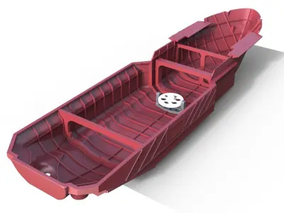 GYROSCOPE STABILISATOR  SCHIFFSMODELLE BRUSHLESS 3D print model