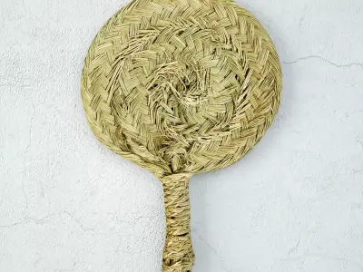 Esparto Trivet With Handle ZARA HOME 3D model